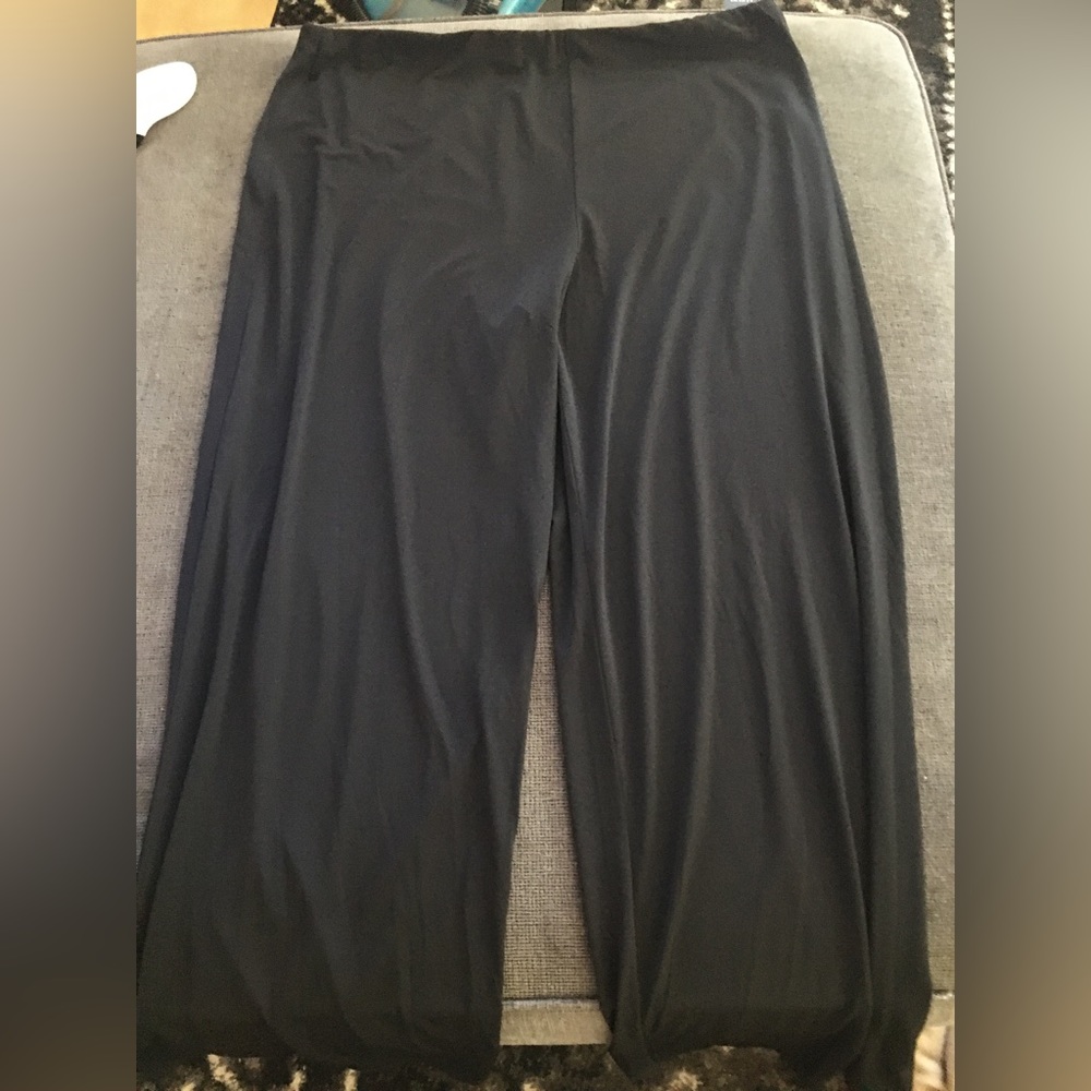 Alfaro Elements Deep Black Wideleg Pants